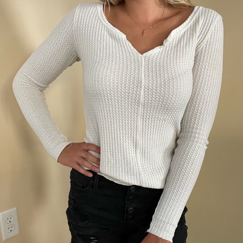 AEROPOSTALE Waffle Long Sleeve
